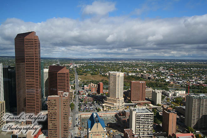 Aussicht vom Calgary Tower