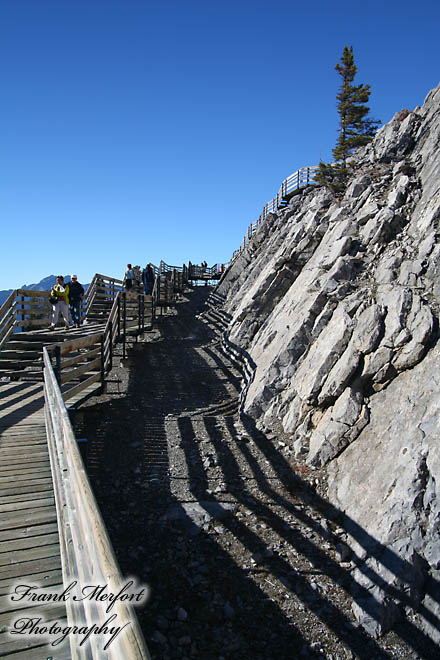 Auf dem Sulphur Mountain