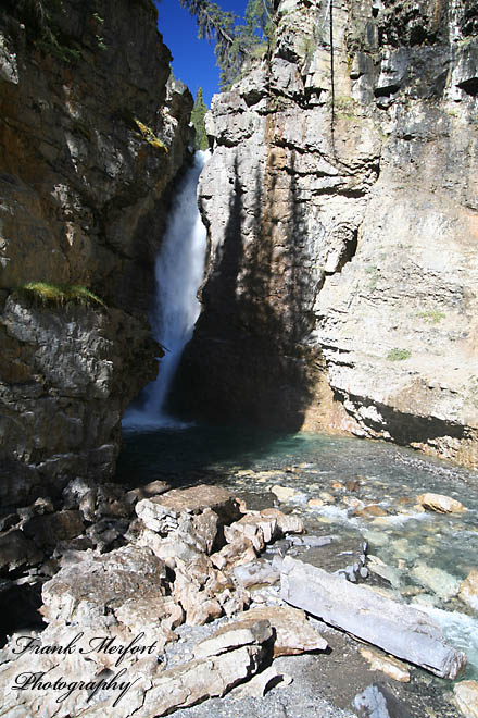 Upper Falls im Johnston Canyon